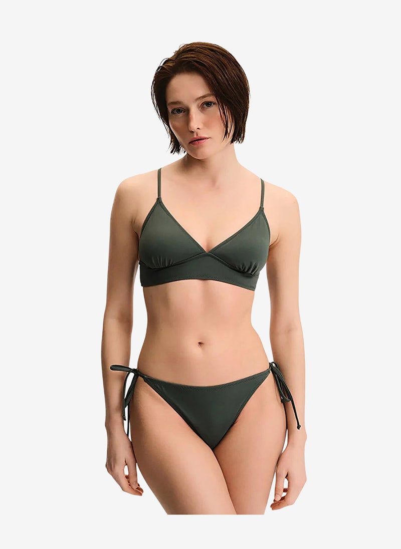 Penti Women Bralette Green Bikini Top - Image 1