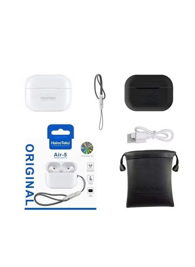 Haino Teko - Haino Teko Air 3 Bluetooth Wireless Earphones Pro 2 – Premium Sound, Sleek Design, Seamless Connectivity for iPhones, Touch Controls, Long Battery Life, Comfortable Fit, Noise Cancellation - Image 1