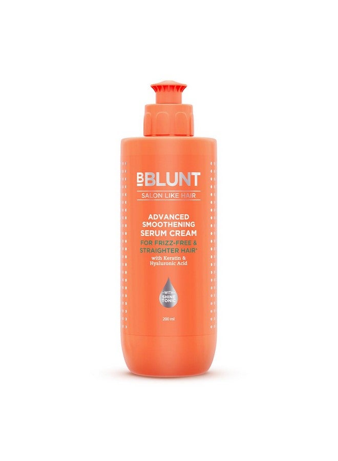 بي بلانت كريم مصل تنعيم الشعر المتقدم بالكيراتين وحمض الهيالورونيك - 200 مل | يجعل الشعر خاليًا من التجعد وأكثر استقامة | يغذي بعمق | يضيف لمعانًا مذهلاً | للرجال والنساء - Image 1