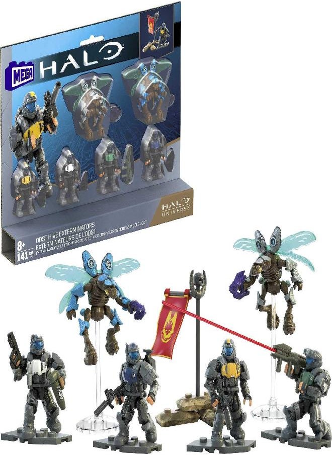 MEGA - Mega Halo ODST Hive Exterminators Halo Universe Building Set, Ages 8+ 141 Pieces - Image 1