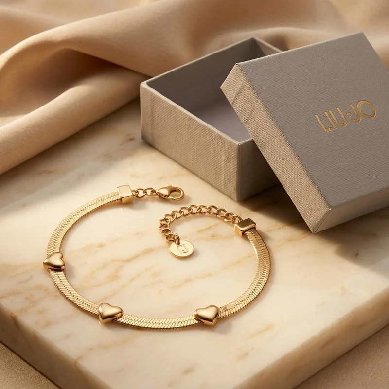 Liu Jo  Liu Jo Maglia Gold Bracelet - LJ3187 for Women | Best Price UAE