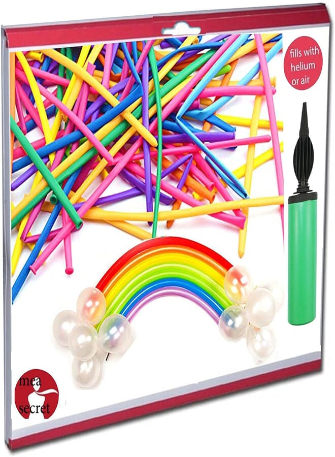 secret 260q long latex balloon - 100pcs