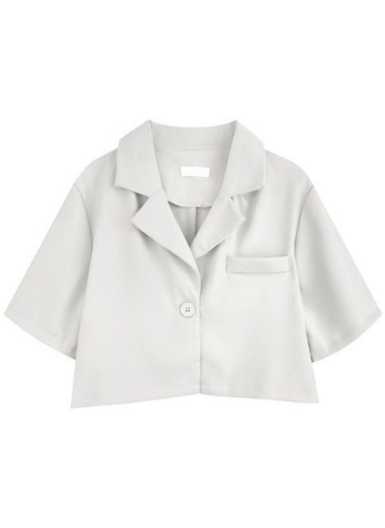 Shougu New Thin And Short Sleeved Suit Jacket  - Image 1
