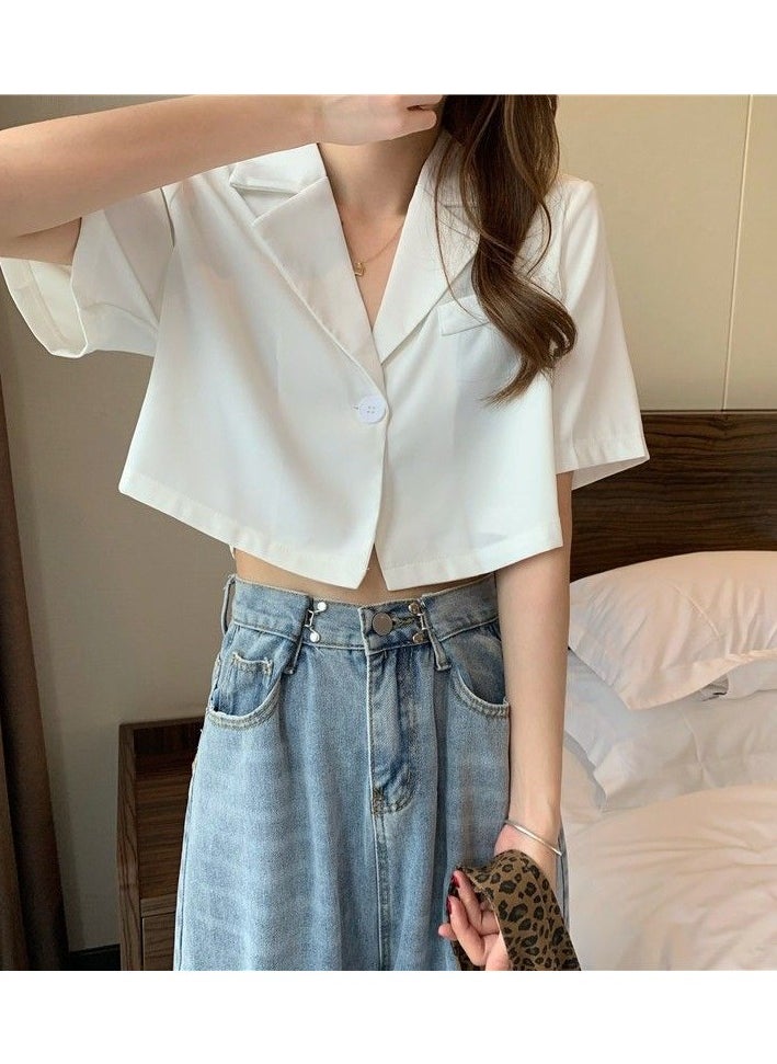 Shougu New Thin And Short Sleeved Suit Jacket  - Image 2