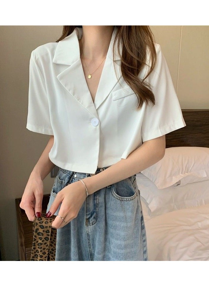 Shougu New Thin And Short Sleeved Suit Jacket  - Image 3