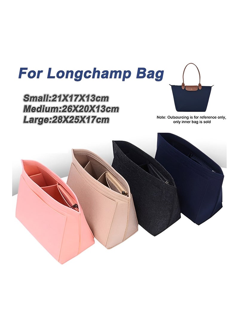 Skycare Skycare Purse Organizer Insert for Longchamp Le Pliage Large Tote - Premium Felt Organizer for Perfectly Organized Essentials  - Image 3