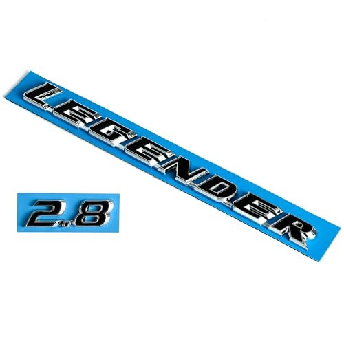 KMH Logo Emblem Plate (LEGENDER 2.8) Rear Logo for Toyota FORTUNER 2020 - Image 1