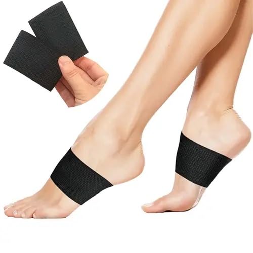 ZIVIK Flat Foot Arch Support for Men & Women | Medial Arch Support for Flat Feet Correction Sleeve with Cushion | Plantar Fasciitis Leg Pain Relief Product | Foot Care for Orthopedic Shoes Slippers, Free Size - 1 Pair - Image 1