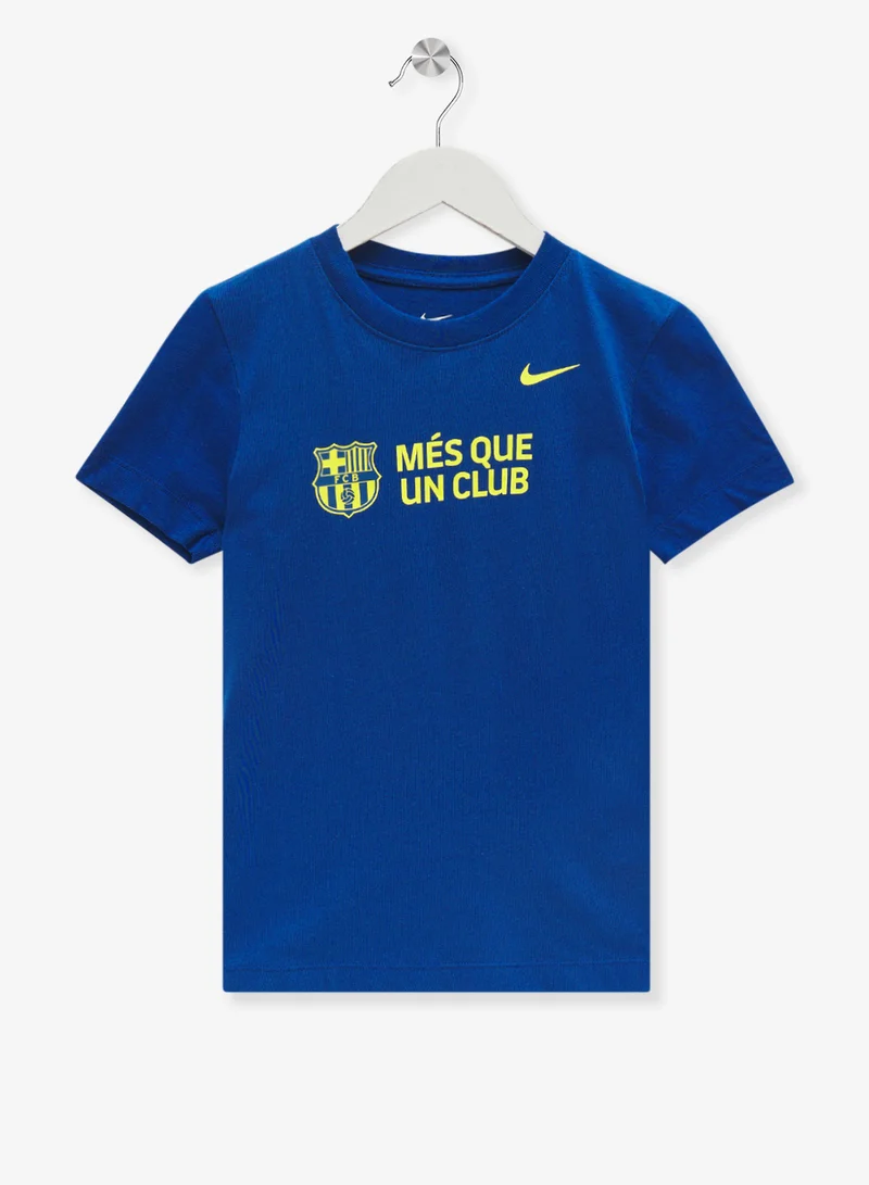 Nike Youth Fc Barcelona Club T-Shirt