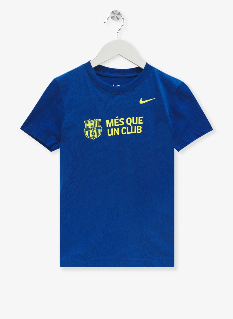 Nike Youth Fc Barcelona Club T-Shirt - Image 1