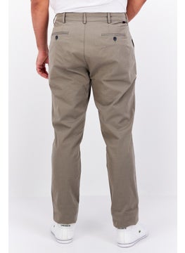 Robe Di Kappa Men Wide Fit Solid Chino Pants, Grey Paloma  - Image 3