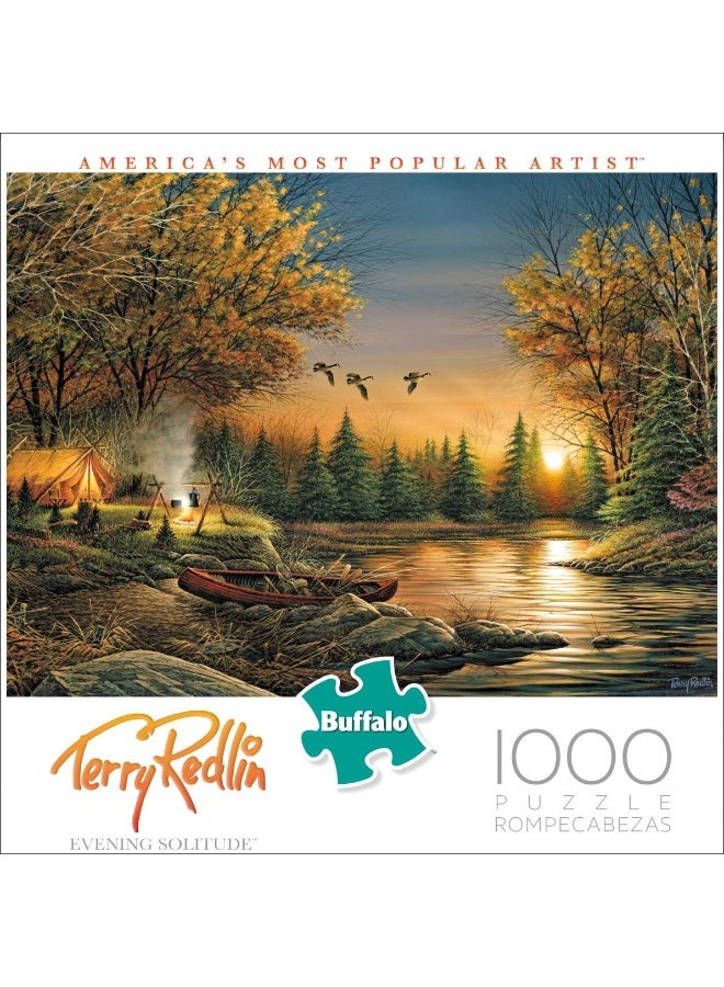 Buffalo Games - Terry Redlin - Evening Solitude - 1000 Piece Jigsaw Puzzle - Image 2