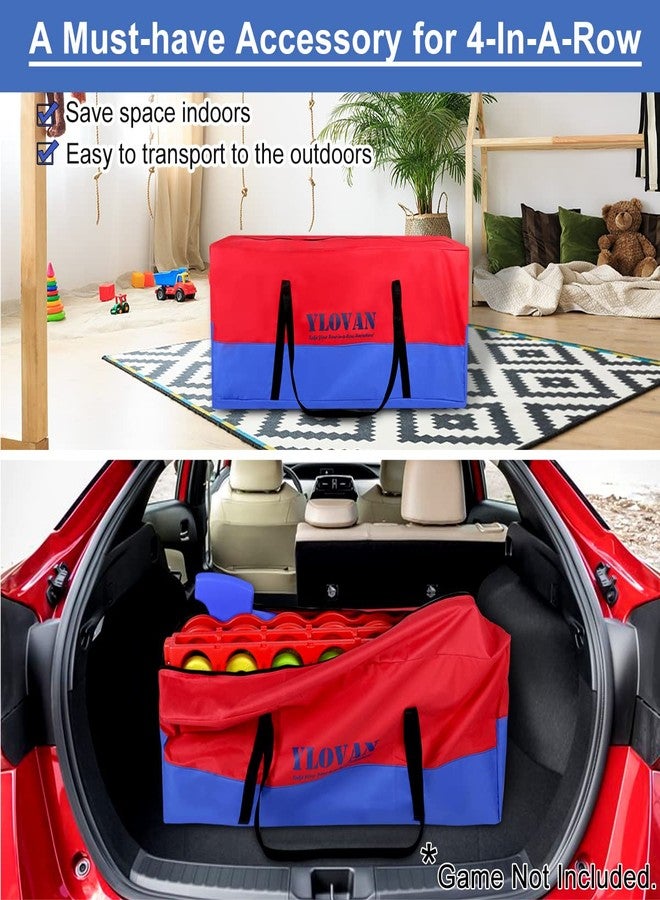 YLOVAN Giant Game Carry Storage Bag for Jumbo 4 in A Row, Large Sturdy Carrying Bag Easily Transport Store Life Size, Take Your 4-in-a-Row Anywhere (Game Not Included) - Image 5