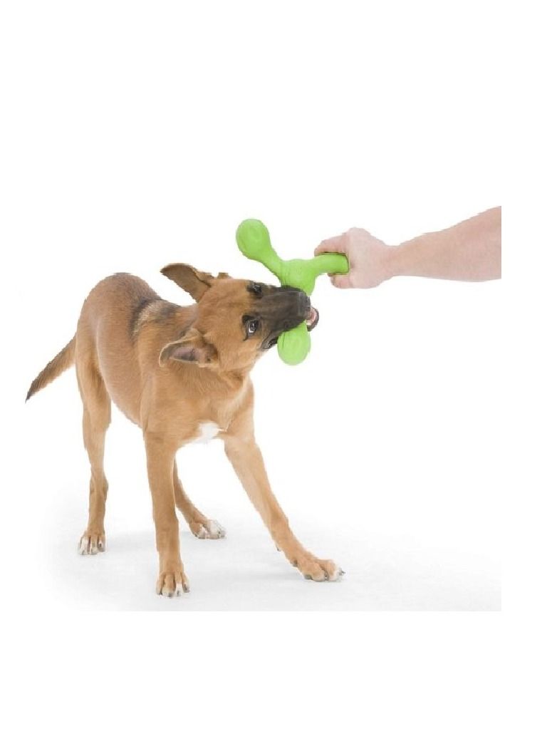 West Paw Design Skamp with Zogoflex Echo Dog Toy Green - Image 2