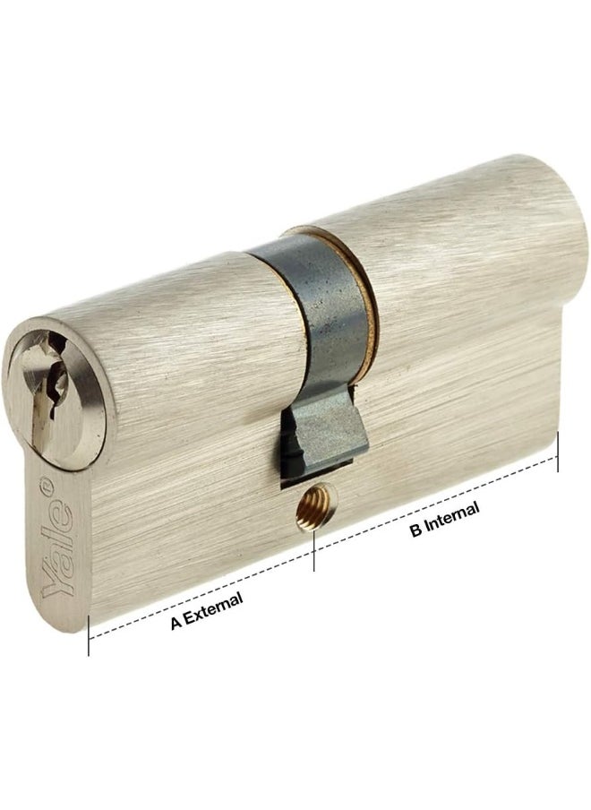 Yale Yale Double Cylinder, 10-0502-3535-00-22-01, Satin Nickel  - Image 3