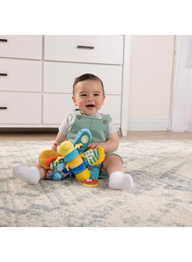 Lamaze Clip On Car Seat and Stroller Toy - Freddie the Firefly - Crinkle Car Seat Toys and Stroller Toys - Sensory Toys for Babies - Travel Toys for Car - Infant Toys Ages 0 Months and Up - Image 2