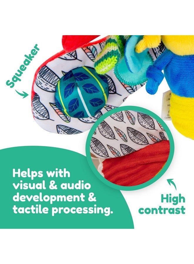 Lamaze Clip On Car Seat and Stroller Toy - Freddie the Firefly - Crinkle Car Seat Toys and Stroller Toys - Sensory Toys for Babies - Travel Toys for Car - Infant Toys Ages 0 Months and Up - Image 3