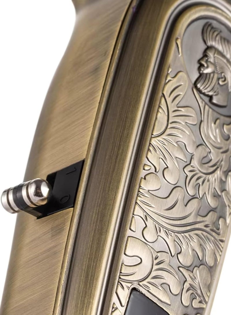 Daling Premium Men's Beard Trimmer Stainless Steel T-Blade for Precision Facial Hair Trimming, Cordless Fast Charging Clipper - Image 5