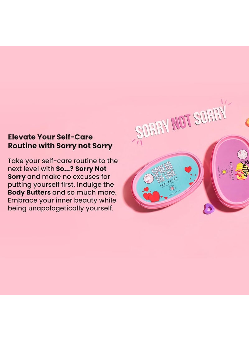 So..? So Sorry Not Sorry Butter Up Body Butter  Infused with Argan Oil and Vanilla  Nourishing Body Lotion for Women  845 oz  - Image 2