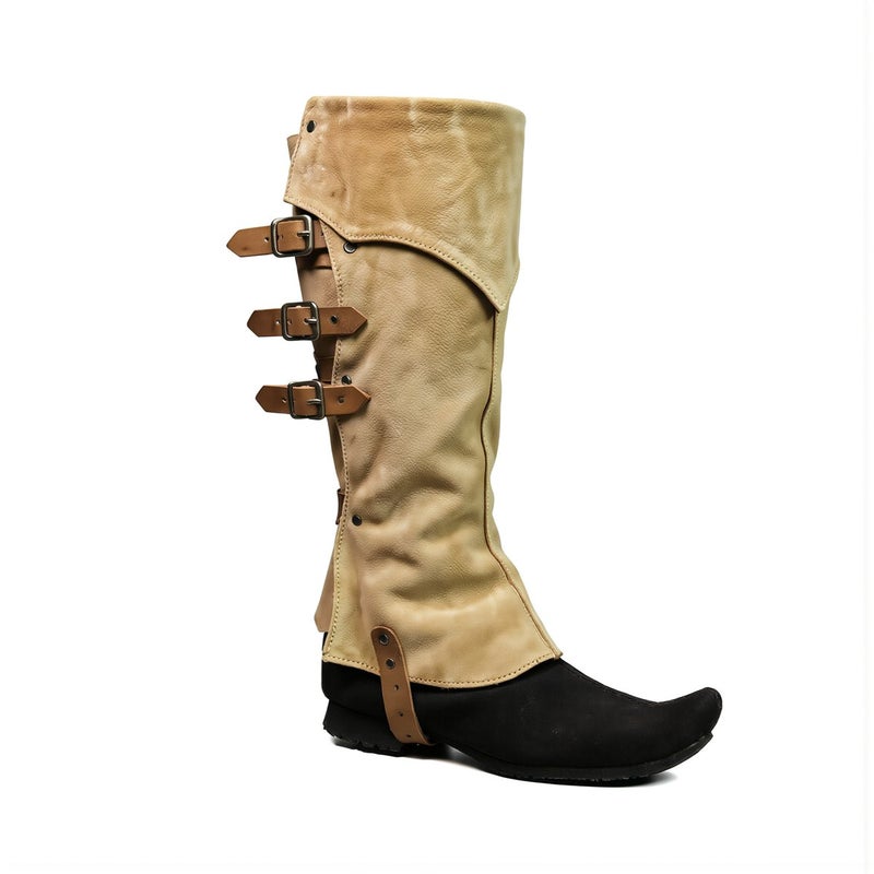 Viking Renaissance Cosplay Leg Gaiters For Halloween LARP Themed Events - Image 1