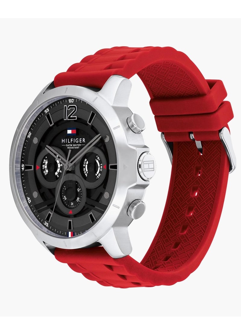 Tommy Hilfiger Plus Men's 50mm Quartz Stainless Steel Bracelet Watch-1710490  - Image 2
