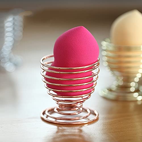 JAKENHAM 2Pack Makeup Sponge Drying Stand, Beauty Sponge Blender Holder(Rose Gold) - Image 5