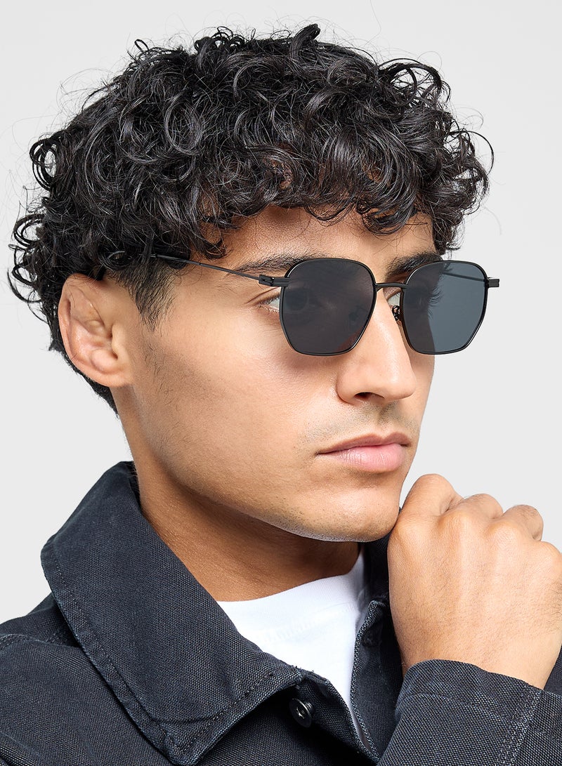 Seventy Five Square Aviator Sunglasses  - Image 4