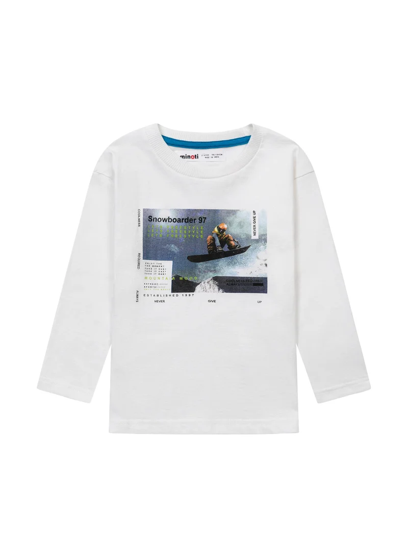 MINOTI 3-Pack Boys Long Sleeve T-Shirts