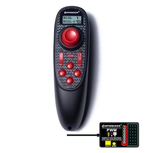 ApisQueen A300 6CH 24GHz RC Transmitter and Receiver Remote Controller NonWaterproof with PWM 6 Channel Receiver for RC Boat - Image 1