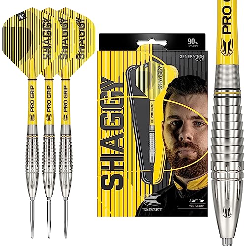Target Darts طقم سهام دارتس من تارجت سكوت ويليامز G1 23G 90% تنجستين بنقاط سويسرية من الفولاذ - Image 1