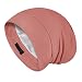 Fittia Satin Hair Bonnet for Sleeping Silky No Frizzy for Curls Care Adjustable Strap for NonSlip Dreadlocks Cap for WomenMen Brown Red - Image 2