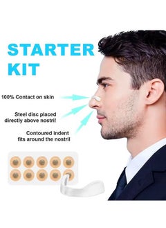 HY Anti-Snoring Nose Patch, Effective to Relieve Snoring Anti Snoring Nose Patch Comfortable Anti Snoring Device Suitable for Hotels Homes Business Travel (Black-15pcs)  - Image 3