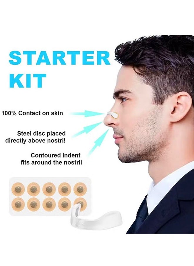 HY Anti-Snoring Nose Patch, Effective to Relieve Snoring Anti Snoring Nose Patch Comfortable Anti Snoring Device Suitable for Hotels Homes Business Travel (Black-15pcs)  - Image 3