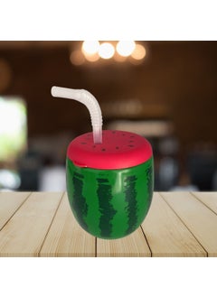 Buffer ® Watermelon Model 900 ml Water Bottle with Straw, Flask  - Image 4