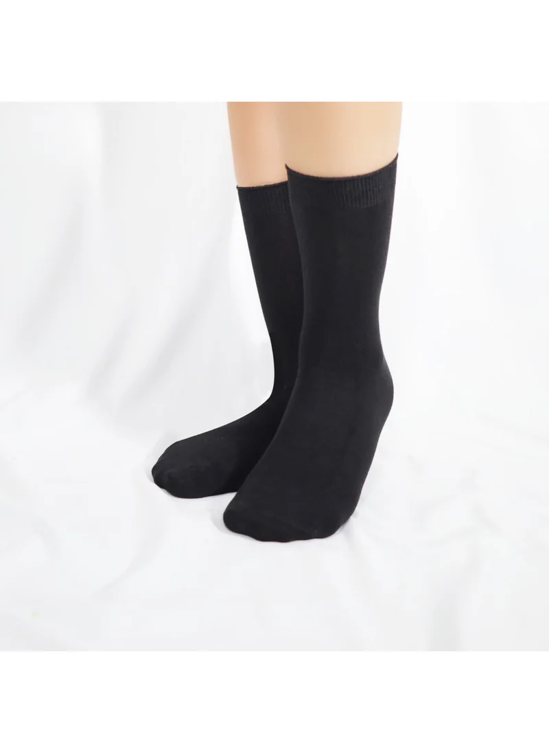 كرال سوكس Women's Socks Sweat Absorbent Seamless Extra Soft Model Socket Long Bamboo Socks (3 Pairs) Mixed Color