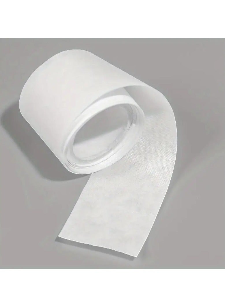 LANGMANNI 1 Roll Nail Repair Fiberglass Silk Wrap Self Adhesive Anti Damage DIY Strong Protect Reinforce Extension Sticker, Nail Repair  - Image 1