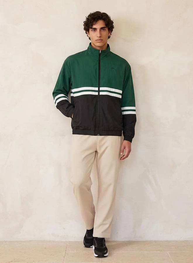 كابا Kappa Colourblock High Neck Jacket