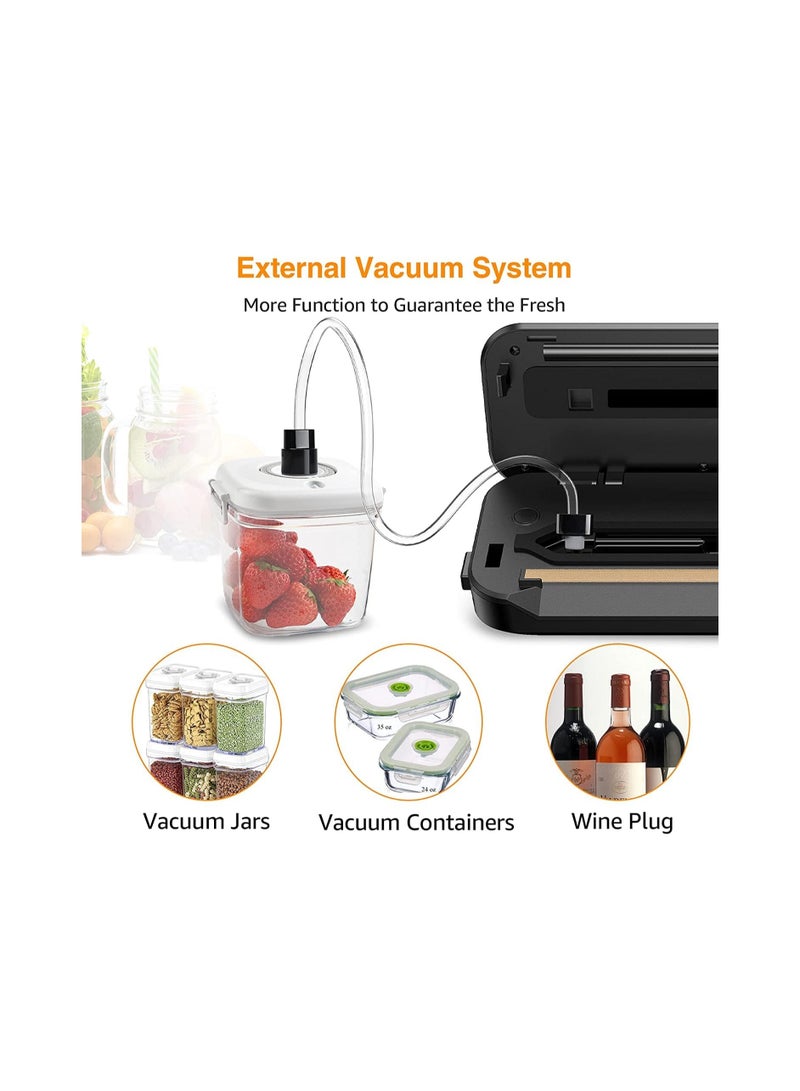 Cool Baby Style Vacuum Sealer with Starter Automatic Vacuum Stainless Steel Sealer Household Food sealing and Preservation Machine  - Image 4