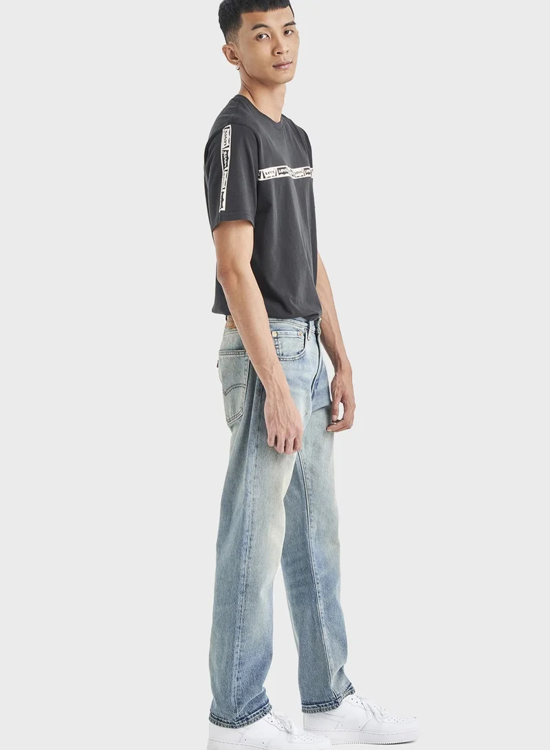 Levi's Light Wash Relaxed Fit Jeans