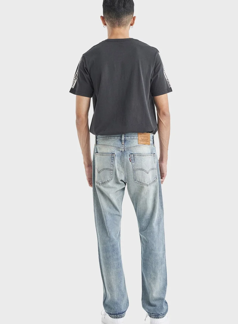 Levi's Light Wash Relaxed Fit Jeans