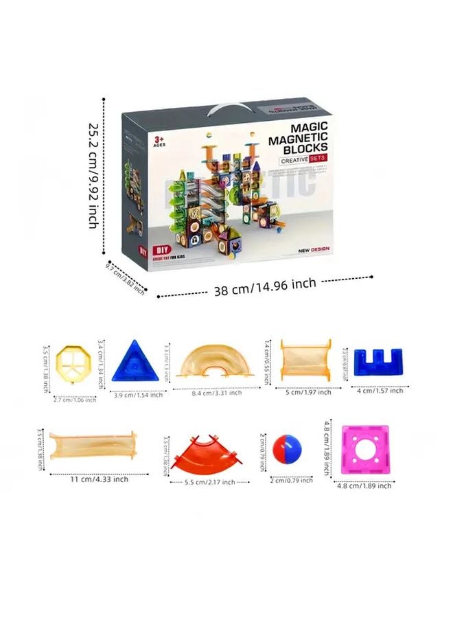 126PCS STEM Magnetic Building Blocks 3D Colorful Magnet Set For Kids Ages 3 8 - Image 3