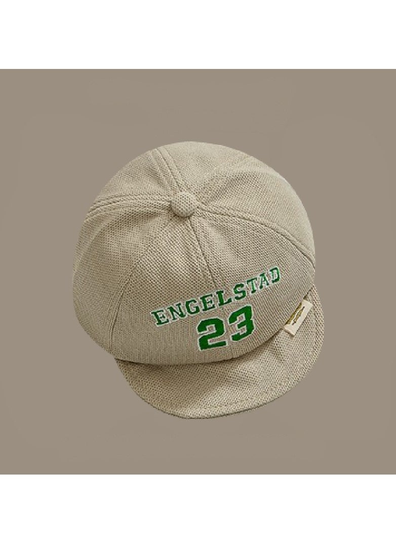 KUYING Beige Series Duckbill Cap Children's Cute Hat 