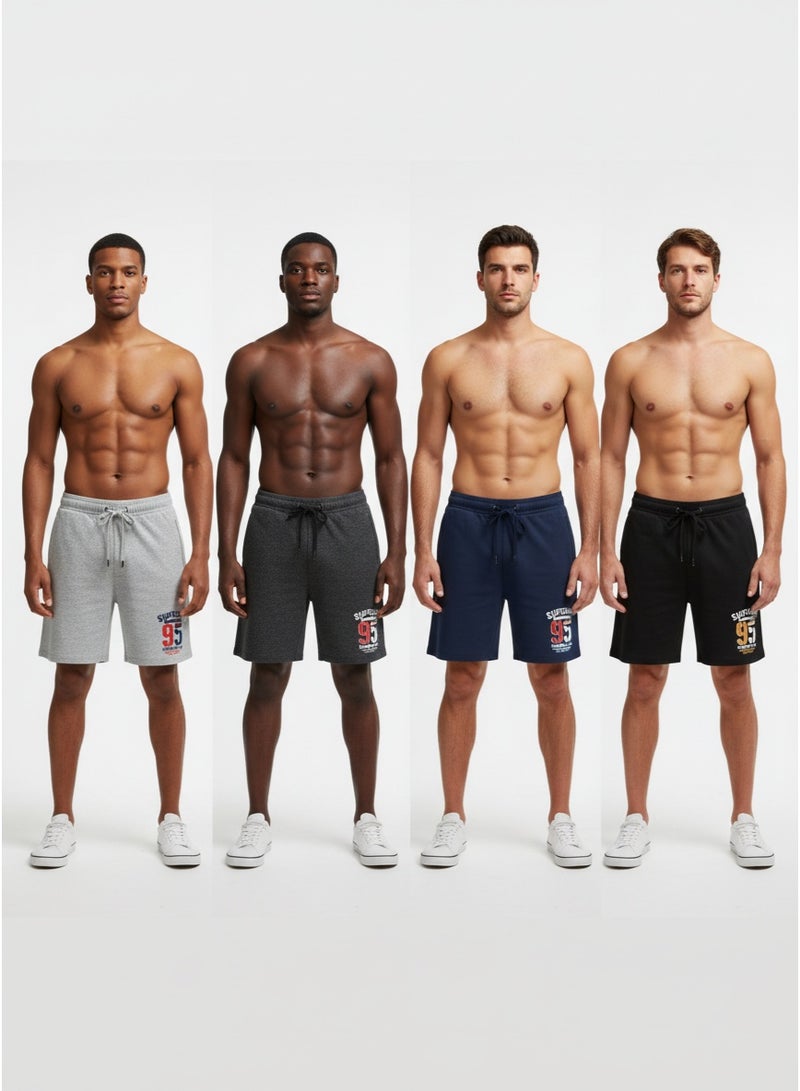 general SHORTS MENS BODY FRENCH TERRY FASHION HT/BB-SHFR-49-NAVY - Image 1