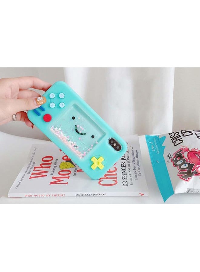 UnnFiko Squishy 3D Cartoon Game Shape Case Compatible with iPhone, Creative Liquid Stars Funny Play Case Soft Rubber Protective Cover (Blue, iPhone 13) - Image 5