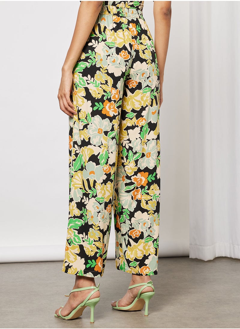 ONLY - Floral Print Pants - Image 1