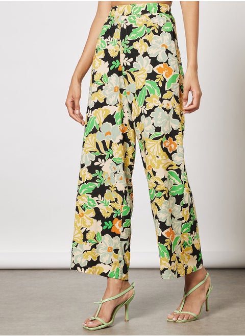 Floral Print Pants