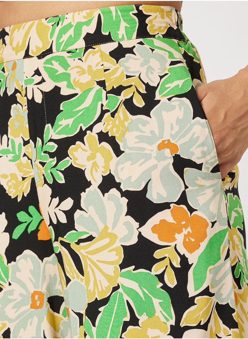 ONLY - Floral Print Pants - Image 1