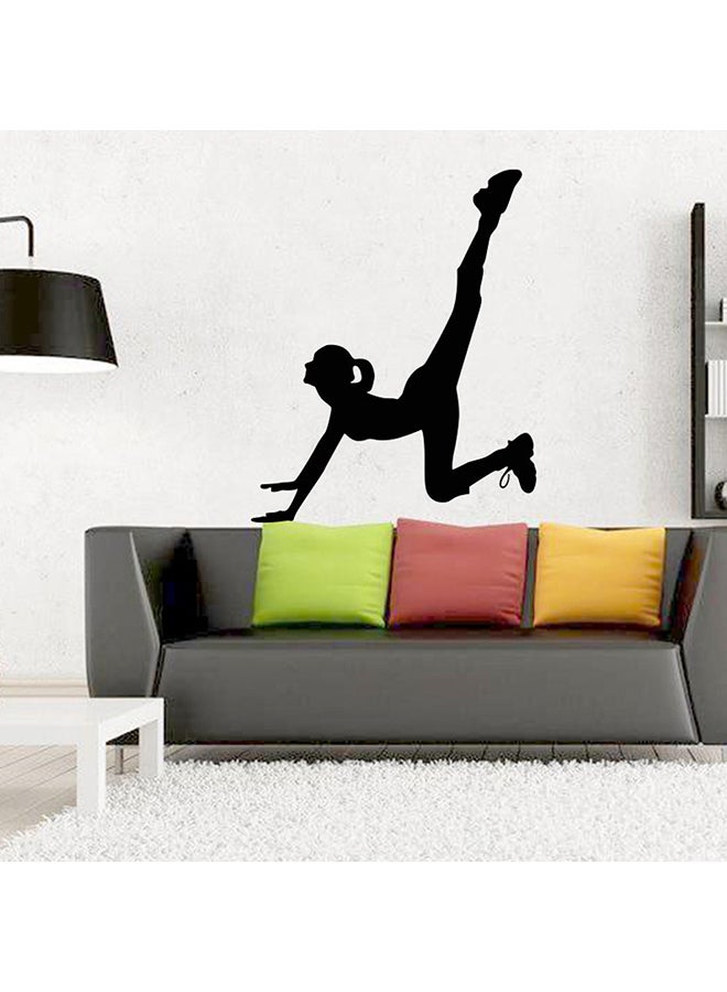 Voberry 3D Silhouette Wall Stickers Mural Decal Quotes Art Home Removable Decor Black 58*72*5cm - Image 1
