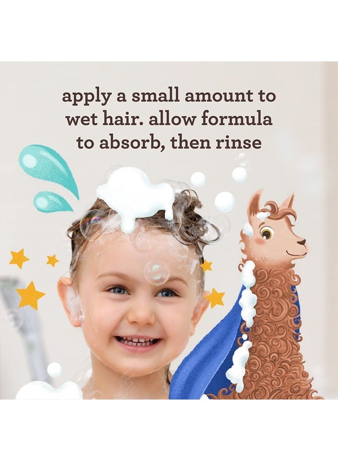 Aveeno Kids Curly Hair Shampoo, Hydrating Shampoo, Kids Curly Hair Products, Oat Extract & Shea Butter Gentle Scent, 12 fl. oz (Pack of 1) - Image 4