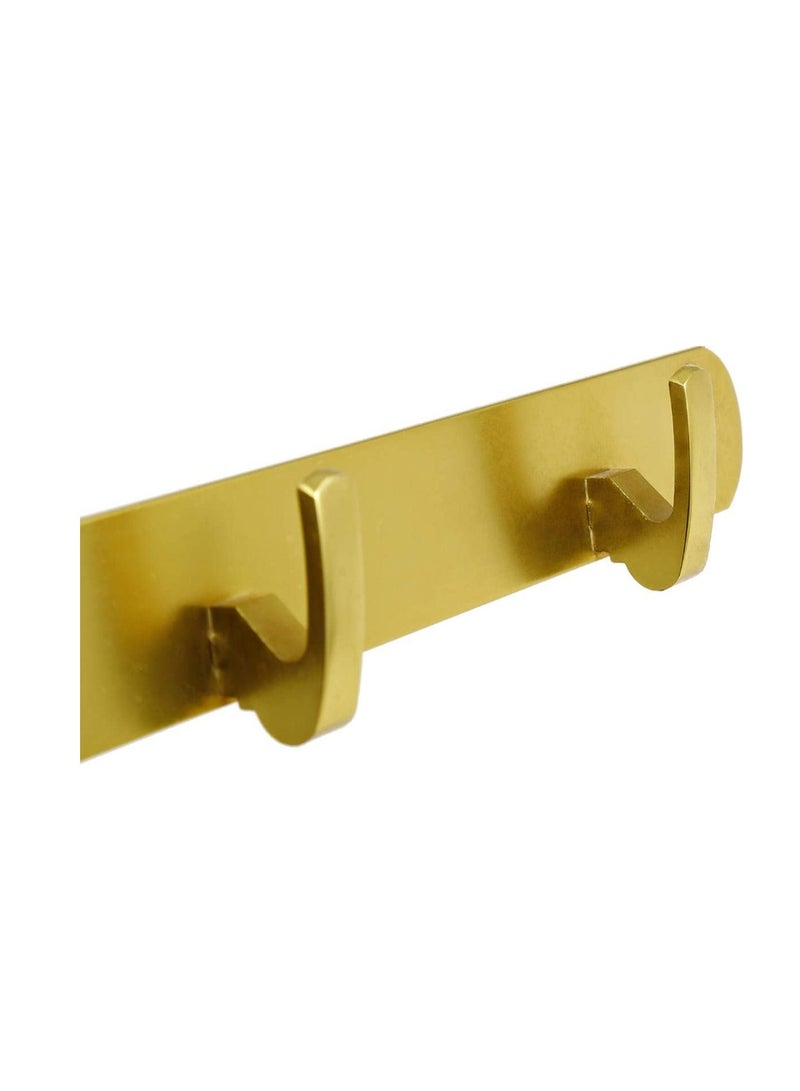 Aluminum Clothes Wall Hanger, Gold  - Image 3